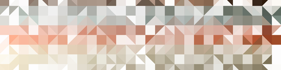 Abstract color Low-Polygones Generative Art background illustration