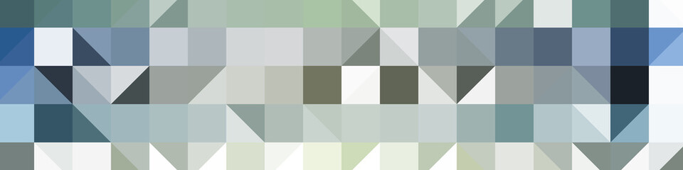 Abstract color Low-Polygones Generative Art background illustration