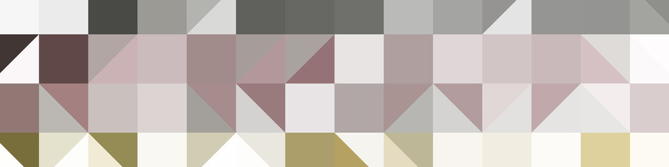 Obraz premium Abstract color Low-Polygones Generative Art background illustration