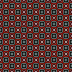 Color pattern texture. Colored ornamental graphic design. Mosaic ornaments. Pattern template. Vector illustration.