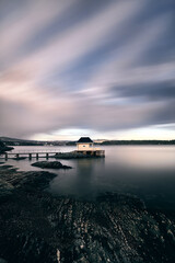 Long exposure photo. Shot at Fornebu, Norway. 