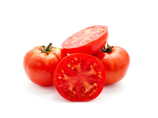 Ripe red tomatoes.