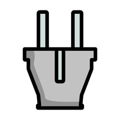 Obraz premium Electrical Plug Icon