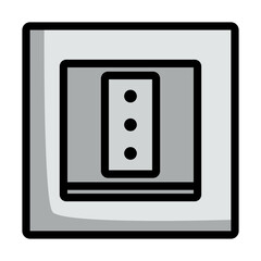 Italy Electrical Socket Icon