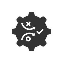 Strategy plan icon rint