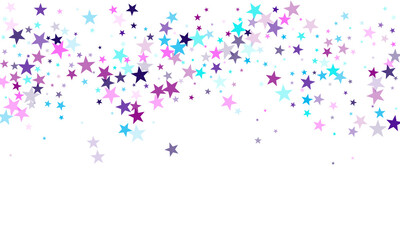 Magic sparkles decorative print.