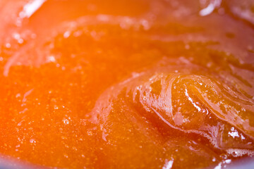 making caramel. Cooking sugar to caramelize. caramelize sugar