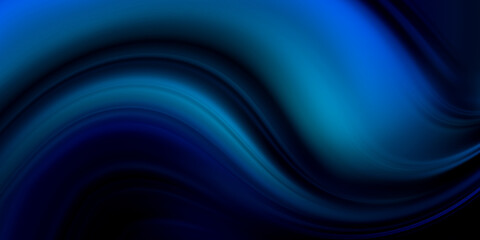 Blue abstract lines swoosh wave Smooth wave border background Wave blue flow
