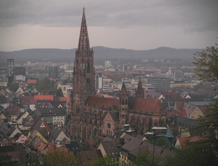 Obraz premium Freiburg im Breisgau Münster