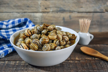 Traditional Food - Snails tapa