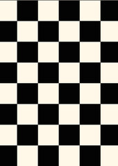 Fototapeta premium black and white chess board