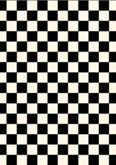 Fototapeta premium black and white chess board