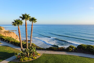 Walking the coastal trail in Shell Beach, part of Pismo Beach, California