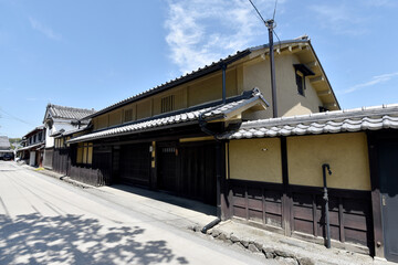 坂本の街並み　滋賀県大津市坂本