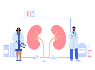 Kidney disease concept