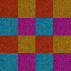 Seamless plaid pattern. Surface fabric design. 