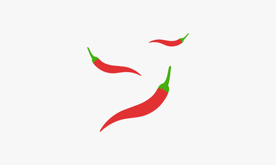 chili red icon vector. graphic design illustration.