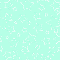 seamless background with stars