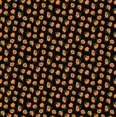 Seamless flowers pattern, floral print.
