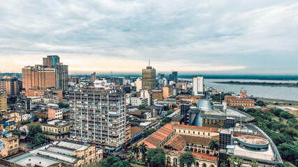 Asunción desde arriba 