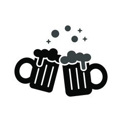 Illustration Vector graphic of Beer icon template