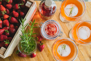 It's strawberry gin time