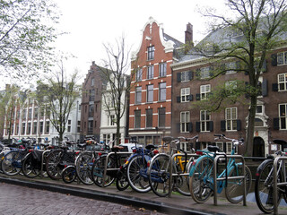Amsterdam Houses Bike