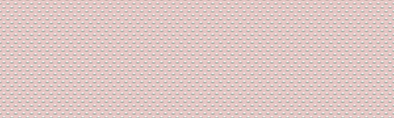 Pearls on beige background. Seamless vector illustration.