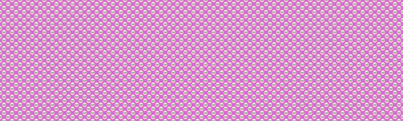 Pearls on pink background. Seamless vector illustration.