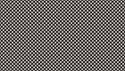 Pearls on black background. Seamless vector illustration.