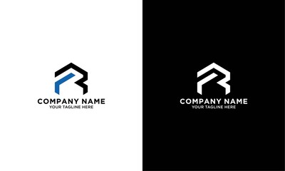 initial FR icon logo logotype font vector design in elegant and trendy sporty. 