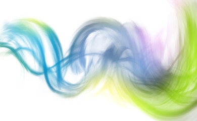 白の背景 パステルカラーの煙のような抽象的なテクスチャ グラデーション Abstract Wall Mural Abstra Gold Power