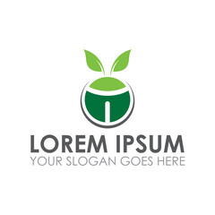 nature pest vector , insecticide logo