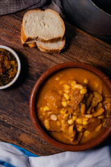 Locro traditional and typical Argentine food for national holidays