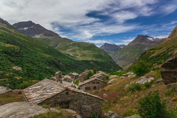 Obraz premium Aux sources de l'Arc, Haute Maurienne, Savoie