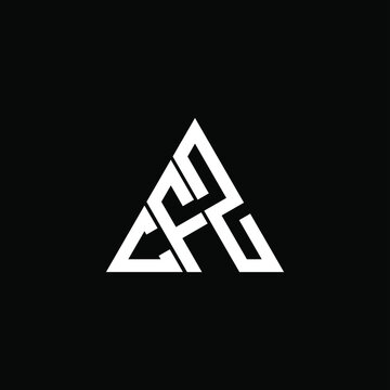 C F Z letter logo creative design. CFZ icon
