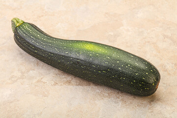 Tasty young organic natural zucchini