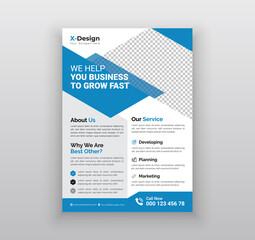 Creative corporate business flyer template