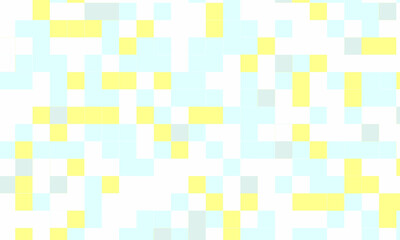 Abstract square pixel mosaic colorful background geometric seamless pattern in pastel colors. 8 bit