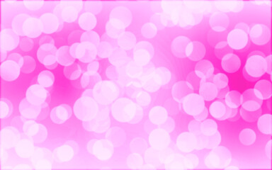 Luxury pink blur abstract background with bokeh lights for backgrounds concept of valentine day.