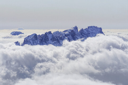 Amazing View From The Top Of Marmolada 3343mt