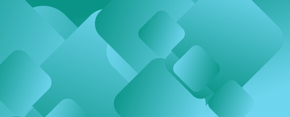 Square shapes composition geometric abstract background. 3D shadow effects and fluid gradients. Modern overlapping forms