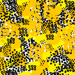 Vector abstract background. Seamless brush stroke pattern.