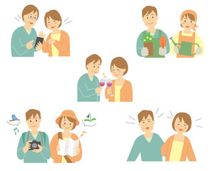 50代　60代　中高年　夫婦　余暇　趣味　ストレス発散