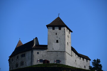 Fototapeta na wymiar old castle in Liechtenstein, Europe