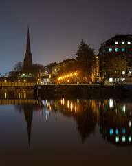 Fototapeta na wymiar Bristol City reflections