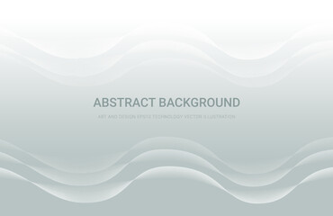 Grey wavy smoke abstract background