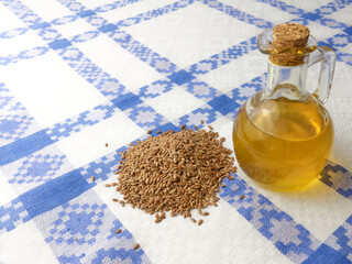 Naturalny olej z siemienia lnu