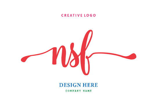 NSF lettering logo is simple, easy to understand and authoritative