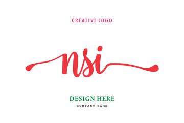 NSI lettering logo is simple, easy to understand and authoritative
